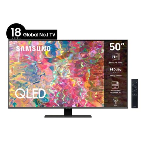 Televisor Qled 50" Samsung QN50Q80BAGXZS / Full HD-2