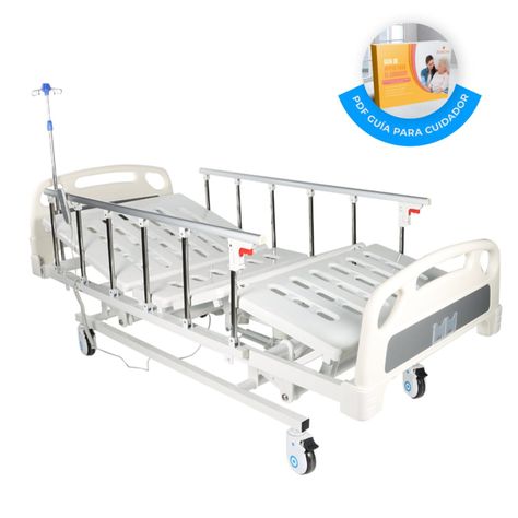Cama Clínica Eléctrica 4 Posiciones Pro - Gris-0