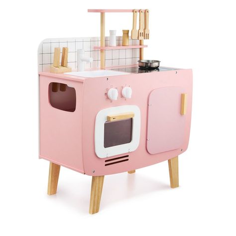Cocina De Madera Retro-2