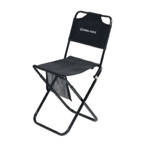 Piso Plegable con respaldo Negro-0
