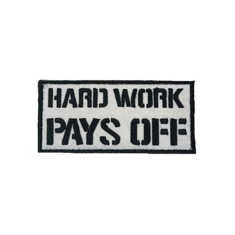 Parche Hard Work Pays Off-0