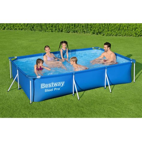 Piscina Rectangular Estructural 300x201x66 cm 3.300 Litros-2