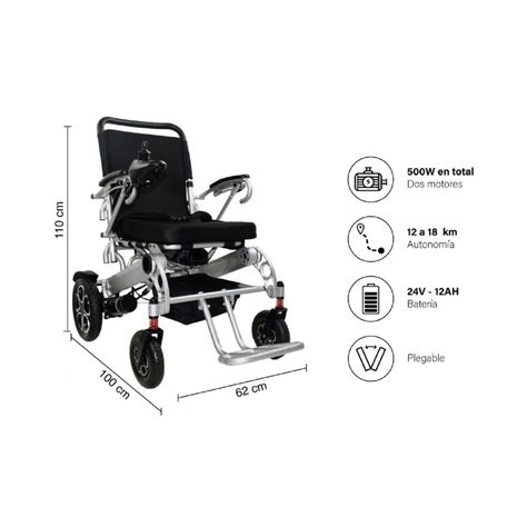 Silla de Ruedas Electrica Premium Travel-1