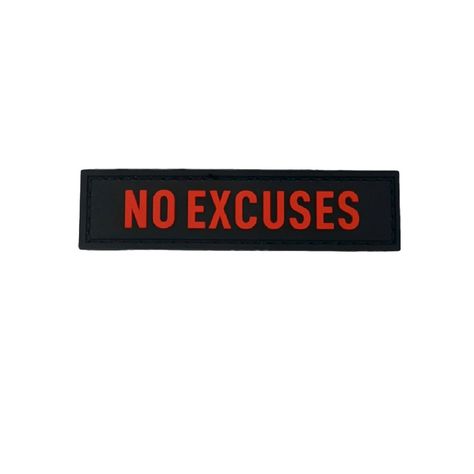 Parche No Excuses-0
