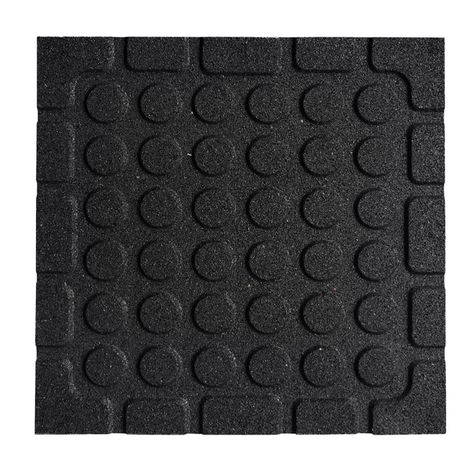Piso de Caucho Gym 50 x 50 x 2 Cm-4