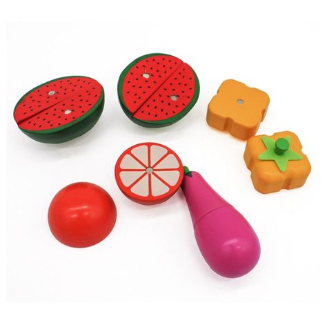 Set Frutas Y Verduras Didáctico-2