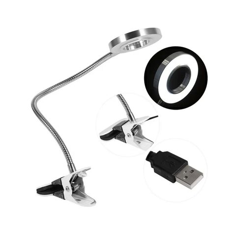 Lámpara De Escritorio Con Clip-0