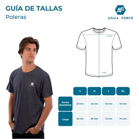 Polera Reef Azul XL - Unisex-6