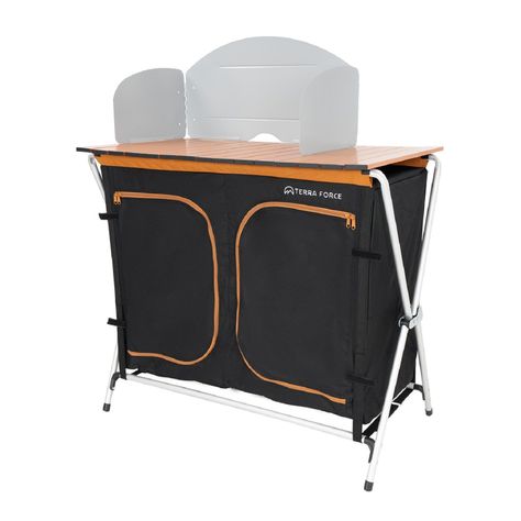 Mesa De Cocina Plegable Camping-1