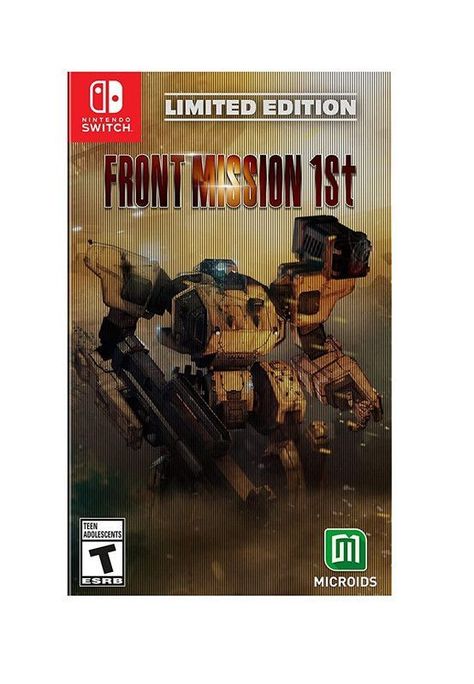 Front Mission 1St Limited Ed.- Switch Físico - Sniper-0