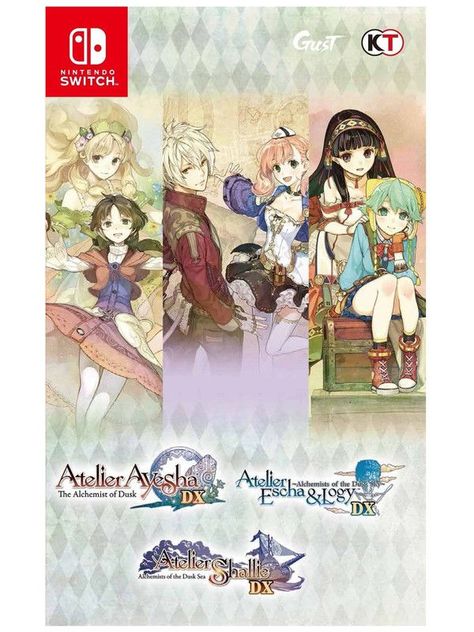 Atelier Dusk Trilogy Deluxe Pack - Switch Físico - Sniper-0