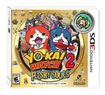 Yo - Kai Watch 2 Fleshy Souls - 3ds Físico - Sniper-0