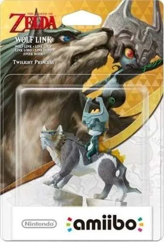 Figura Amiibo Link Lobo -  Colección Zelda Twilight Princess - Sniper-0