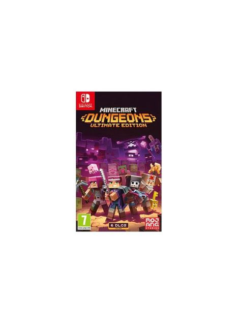 Minecraft Dungeons Ultimate Ed. EU - Switch Físico - Sniper-0