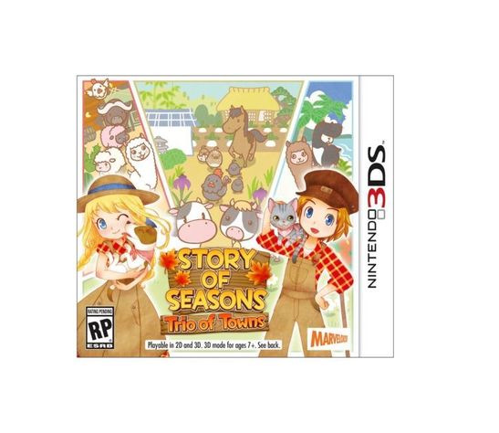 Story of Seasons Trio of Towns - 3DS Físico - Sniper-0