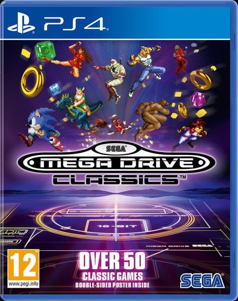 Sega Mega Drive Classics - Ps4 Físico - Sniper-0