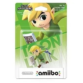 Figura Amiibo Toon Link - Colección Super Smash Bros - Sniper-0