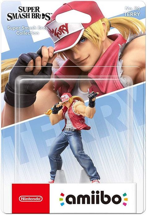Figura Amiibo Terry Bogard - Colección Smash Bros - Sniper-0