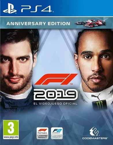 F1 2019 Anniversary Edition - Ps4 Físico - Sniper-0