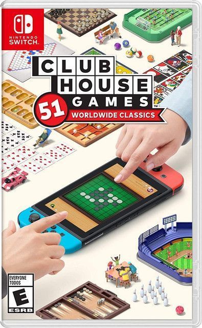  Clubhouse Games: 51 Worldwide Classics - Switch Físico - Sniper-0
