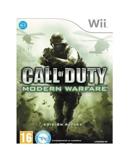 Call of Duty Modern Warfare Reflex Ed.- Wii Físico -Sniper-0