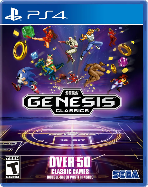Sega Genesis Classics - Ps4 Físico - Sniper-0