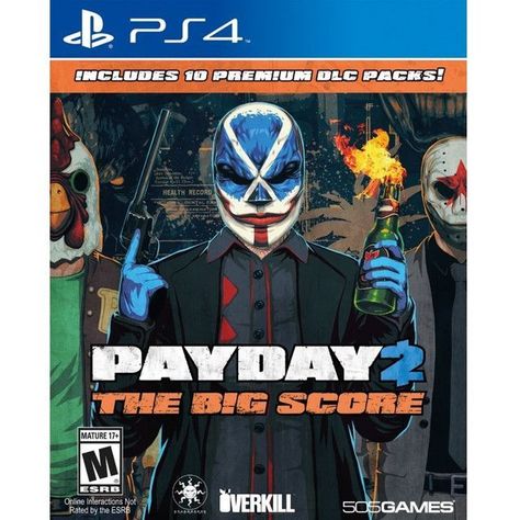 Pay Day 2 The Big Score - Ps4 Físico - Sniper-0