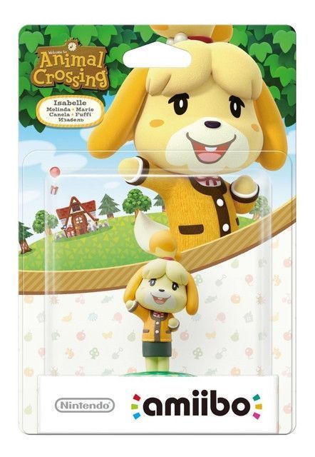 Figura Amiibo Isabelle/Canela Winter Outfit - Colección Animal Crossing - Sniper-0