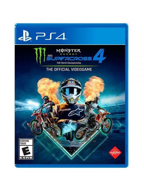 Monster Energy Supercross 4 - Ps4 Físico - Sniper-0