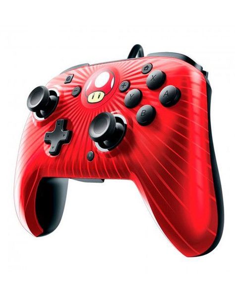 Control Wired PDP Mario Red Mushroom Ed. - Switch - Sniper-0