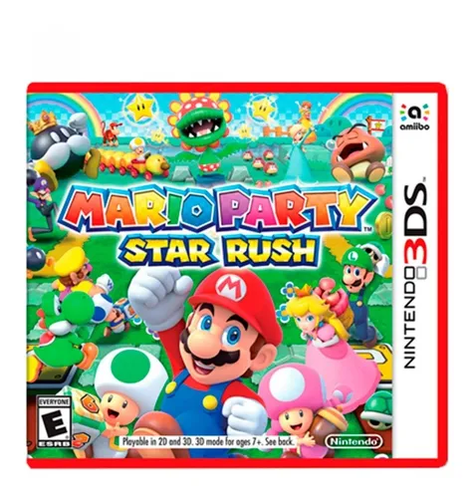 Mario Party Star Rush - 3ds Físico - Sniper-0