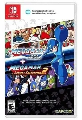 Mega Man Legacy Collection 1 + 2 - Switch Físico - Sniper-0
