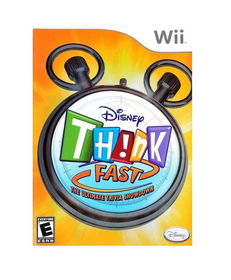 Disney Think Fast The Ultimate Trivia Showdown -Wii-Sniper-0