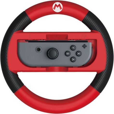 Volante HORI Mario Kart 8 Deluxe Racing Wheel Mario Ed. - Switch - Sniper-0