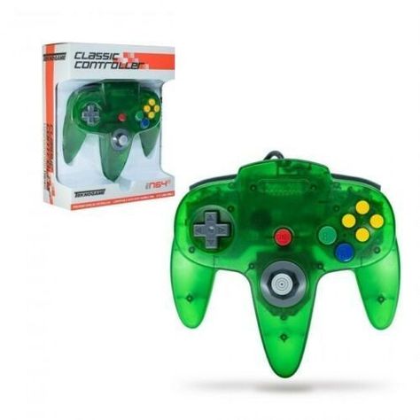 Control Nintendo 64 Verde Transparente - Teknogame - Sniper-0