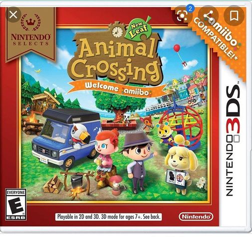 Animal Crossing New Leaf Welcome Amiibo 3ds (Select) - 3ds - Sniper-0