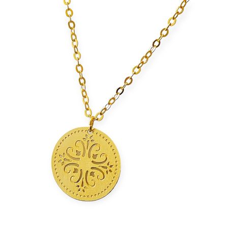 Collar Venecia Enchapado Oro 18K-0