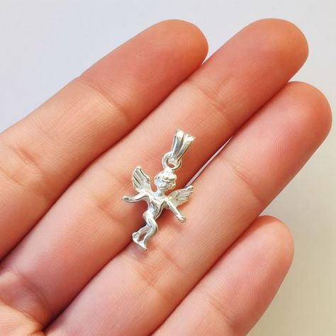 Colgante Ángel Plata Fina 925-1