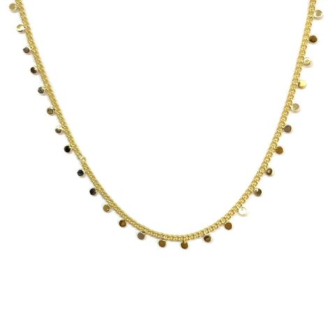 Collar Nailah Enchapado Oro 18Ka-0