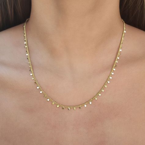 Collar Nailah Enchapado Oro 18Ka-2