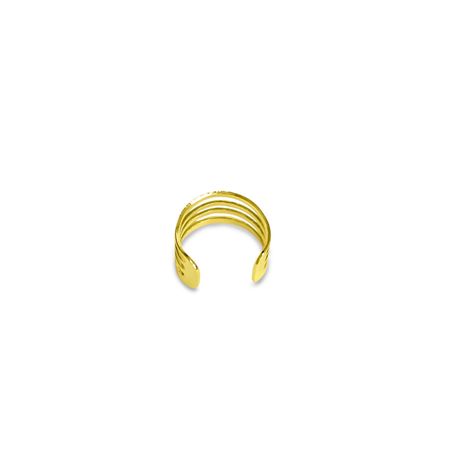 Aro Bidu 4 Argollas Enchapado Oro 18K-2