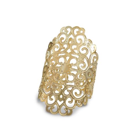 Anillo Moro Calado Enchapado Oro 18K-0