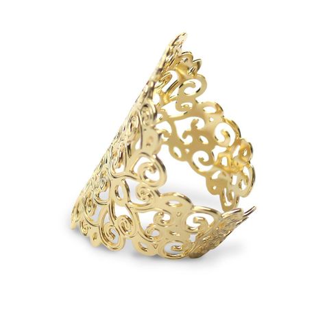 Anillo Moro Calado Enchapado Oro 18K-1