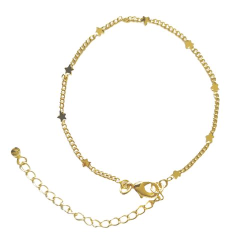 Pulsera Estrella Mini Enchapado Oro 18K-0