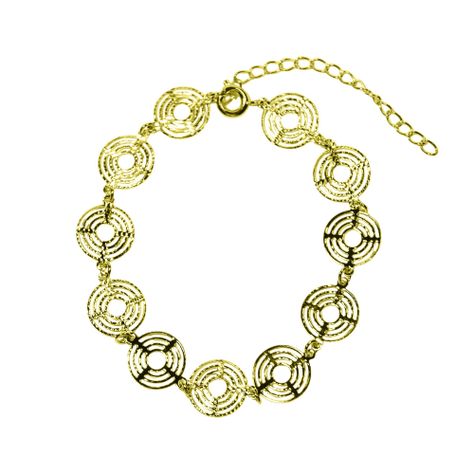 Pulsera Elena Enchapado Oro 18K-0