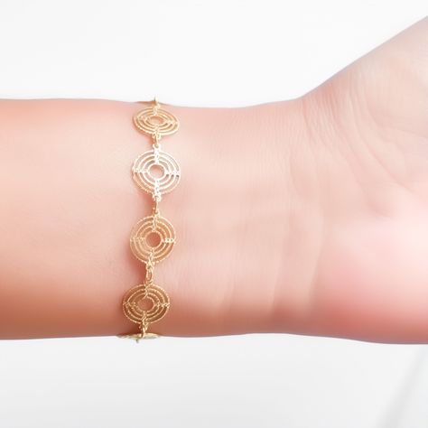 Pulsera Elena Enchapado Oro 18K-1