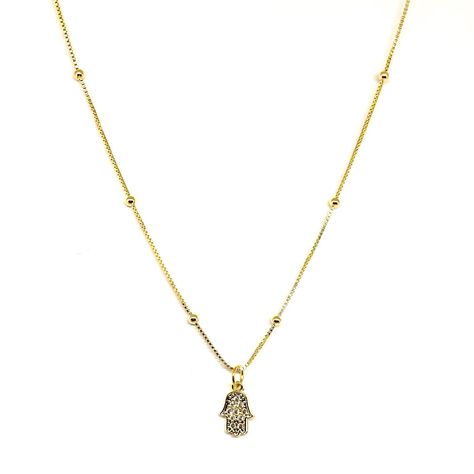 Collar Zaida Enchapado Oro 18K-0