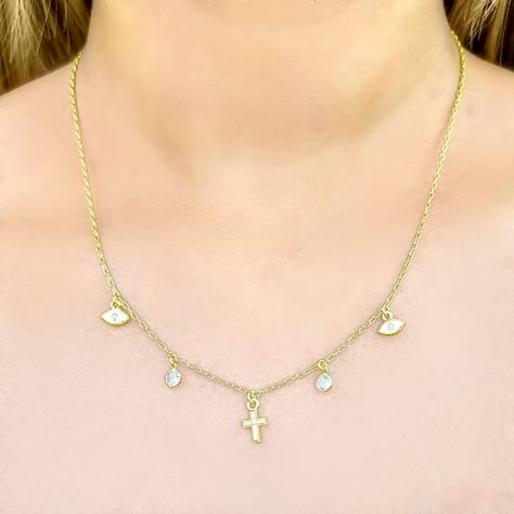 Collar Místico Enchapado Oro 18K-2