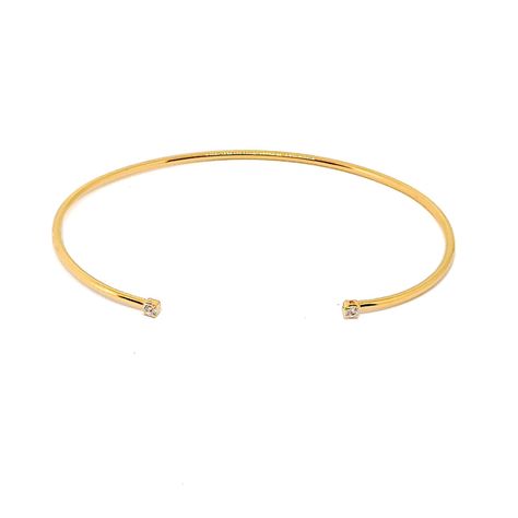 Pulsera Esclava Paola Enchapado Oro 18K-0