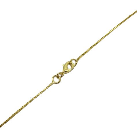 Collar Cristal Austriaco 8mm Enchapado Oro 18K-2